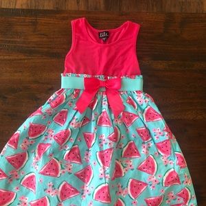 Pink watermelon dress